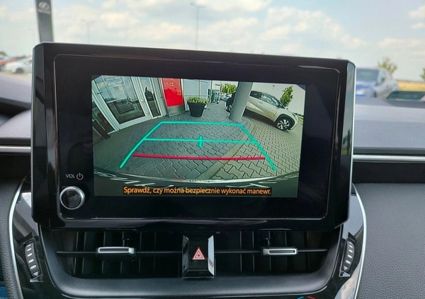 Toyota Corolla cena 115900 przebieg: 35979, rok produkcji 2022 z Sanok małe 277